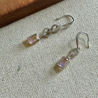 Ametrine Sterling Silver Earring