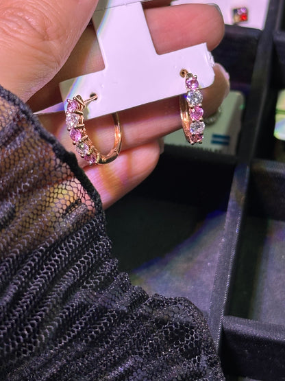 2025.12.24 14K Gold/18K Gold/Platinum Natural Gemstones Diamond Supplier - Earring