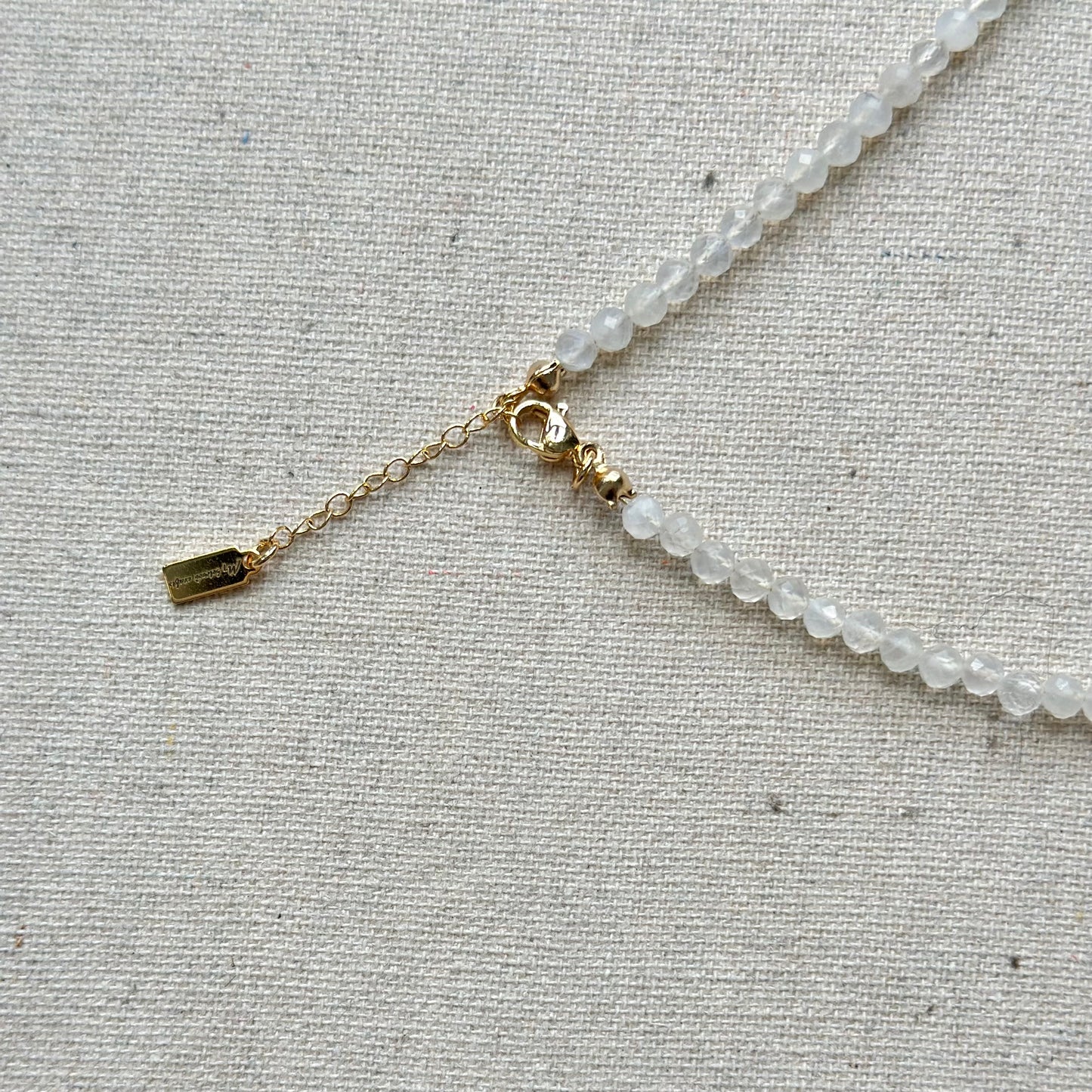 Moonstone And Apatite Mixed Freshwater Pearl  Beaded Necklace