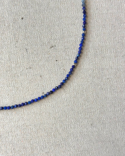 Australian Opal Mix Turquoise And Lapis Beaded Necklace