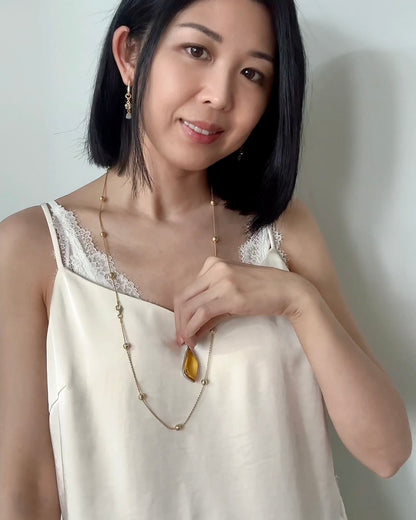 Baltic Yellow Amber Sterling Silver Pendant