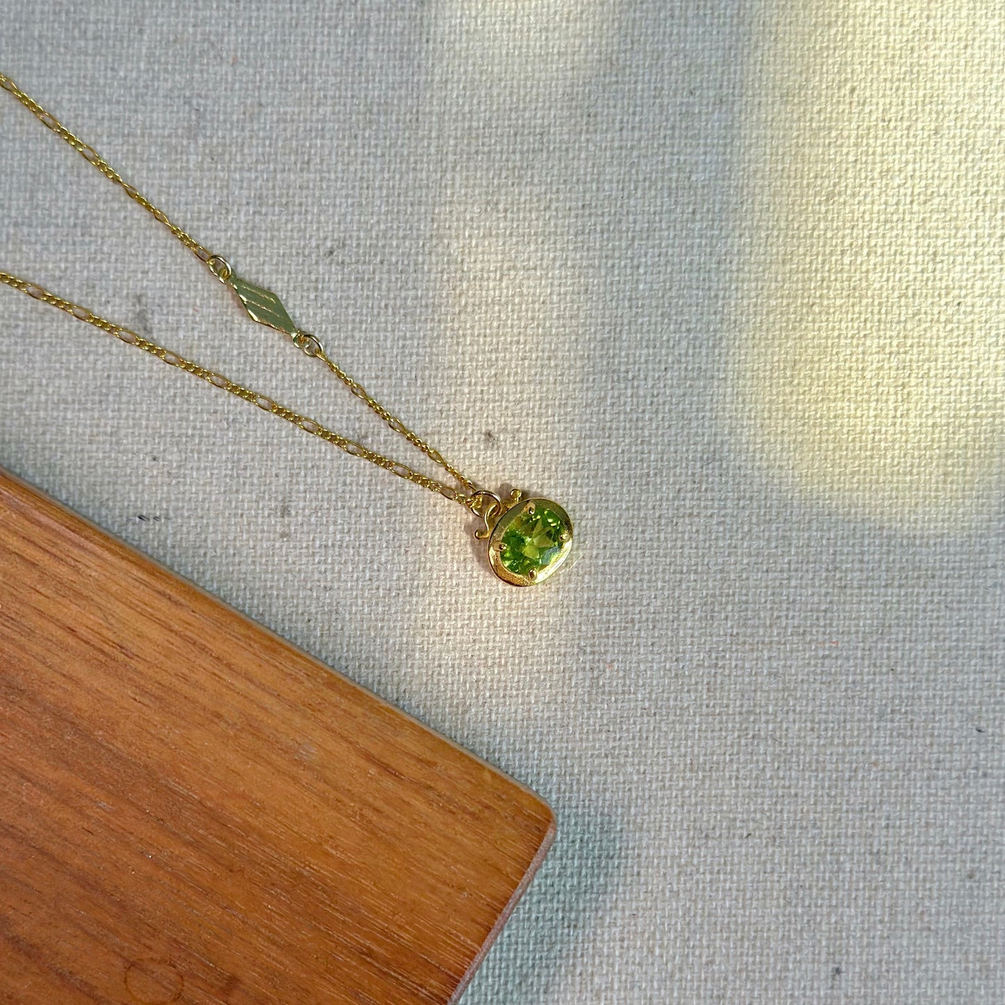 Peridot 14K Gold-filled Necklace