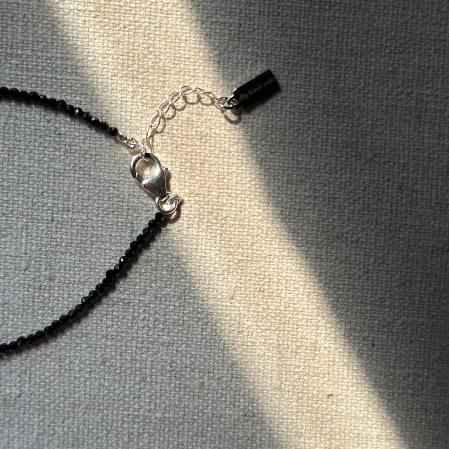 Black Spinel And Freshwater Pearl Beaded Bracelet