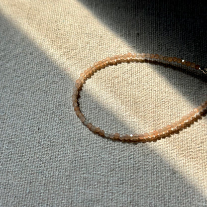 Sunstone Beaded Bracelet