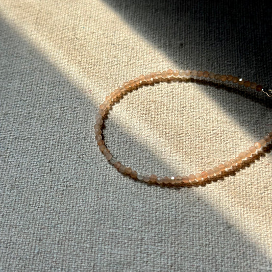 Sunstone Beaded Bracelet