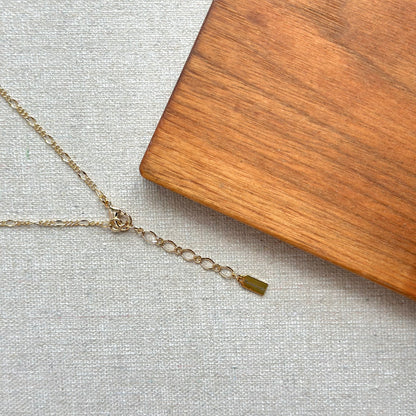 Fluorite Donut Gold-plated Necklace
