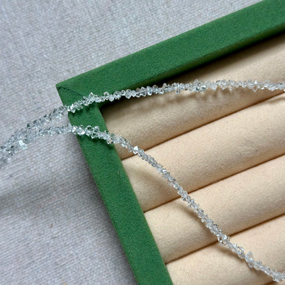 Herkimer Diamond Beaded Necklace