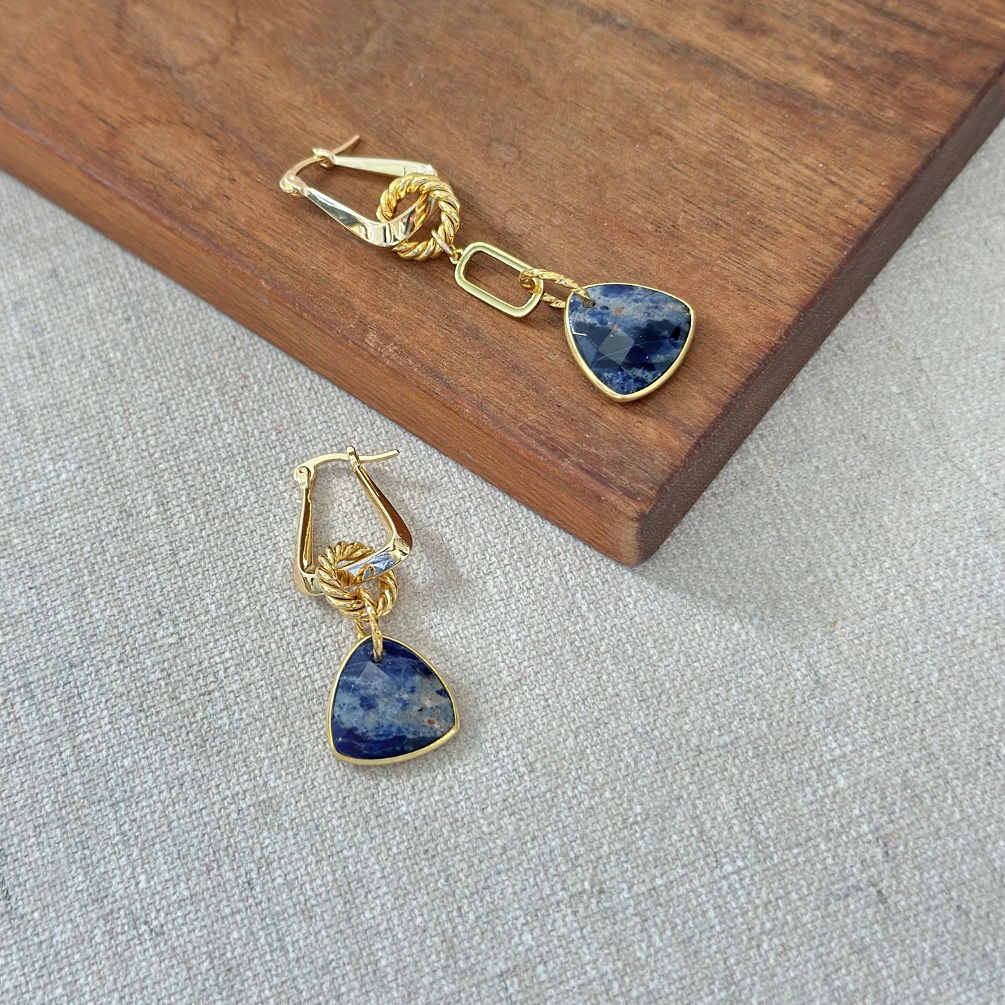 Sodalite Multi-way Ear Hoop