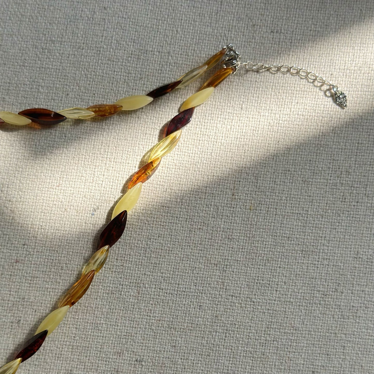 Amber Mix Beaded Necklace