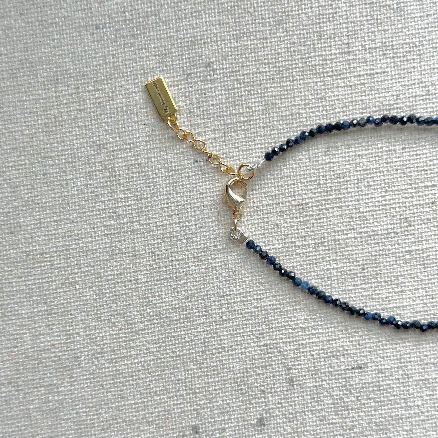 Sapphire Beaded And Druzy Gold-plated Bracelet