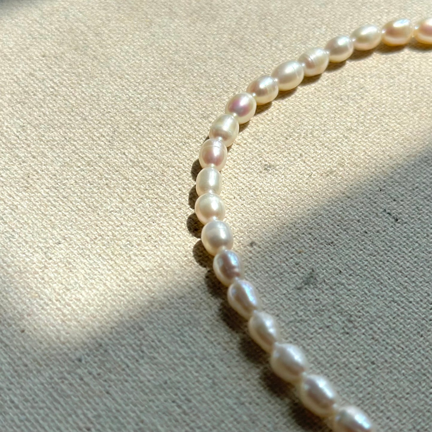 Moonstone With Freshwater Pearl And Gold-plated Beaded Choker Necklace