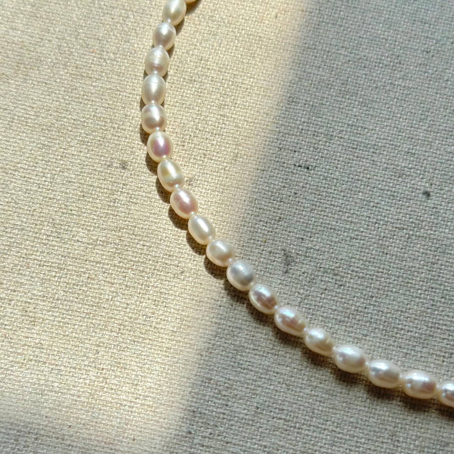 Moonstone With Freshwater Pearl And Gold-plated Beaded Choker Necklace