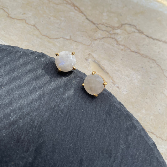 Moonstone Ear Stud