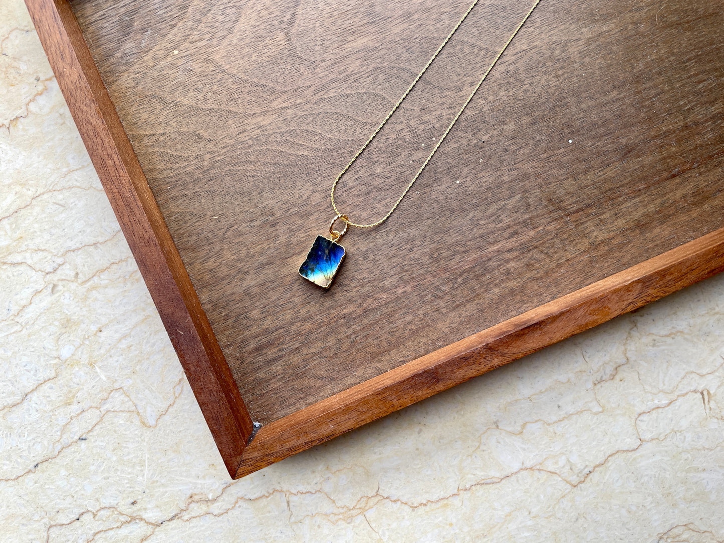 Labradorite Two-way 14k Gold filled Necklace