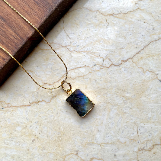 Labradorite Two-way 14k Gold filled Necklace