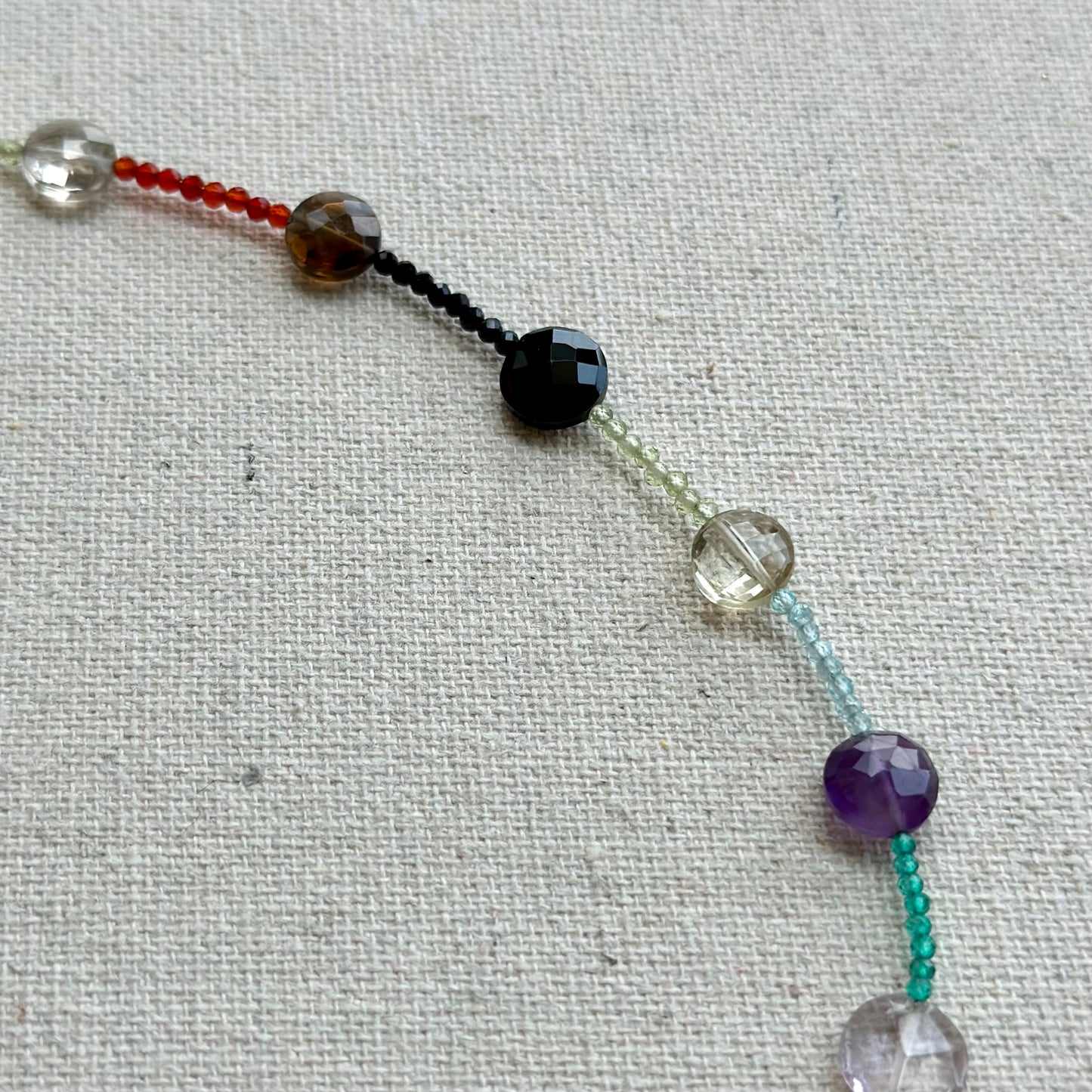 Mixed Stone Beaded Choker Necklace