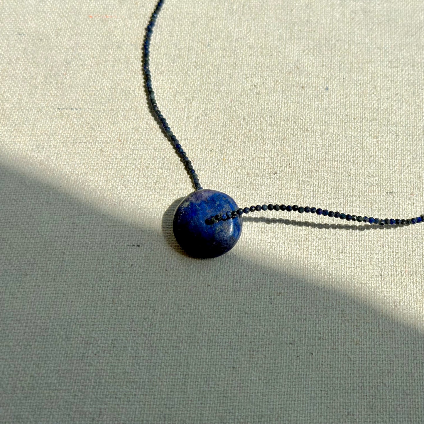 Lapis Beaded Necklace