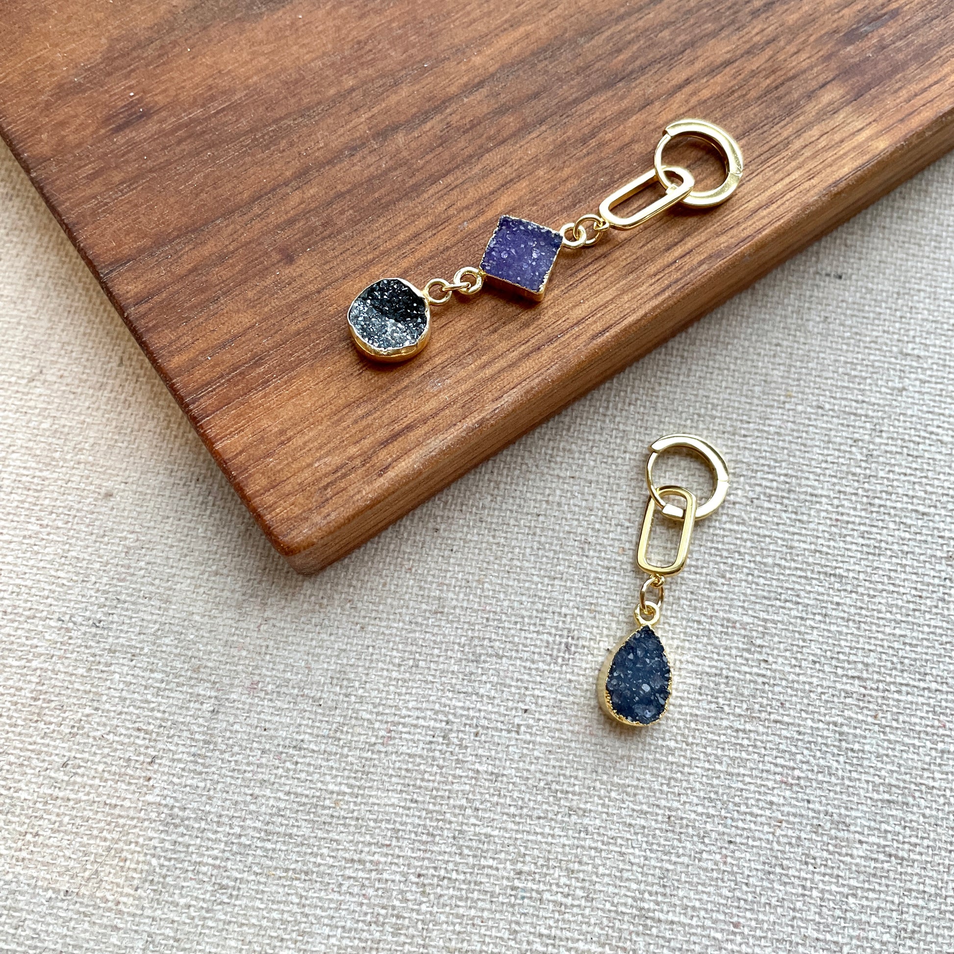 druzy earring