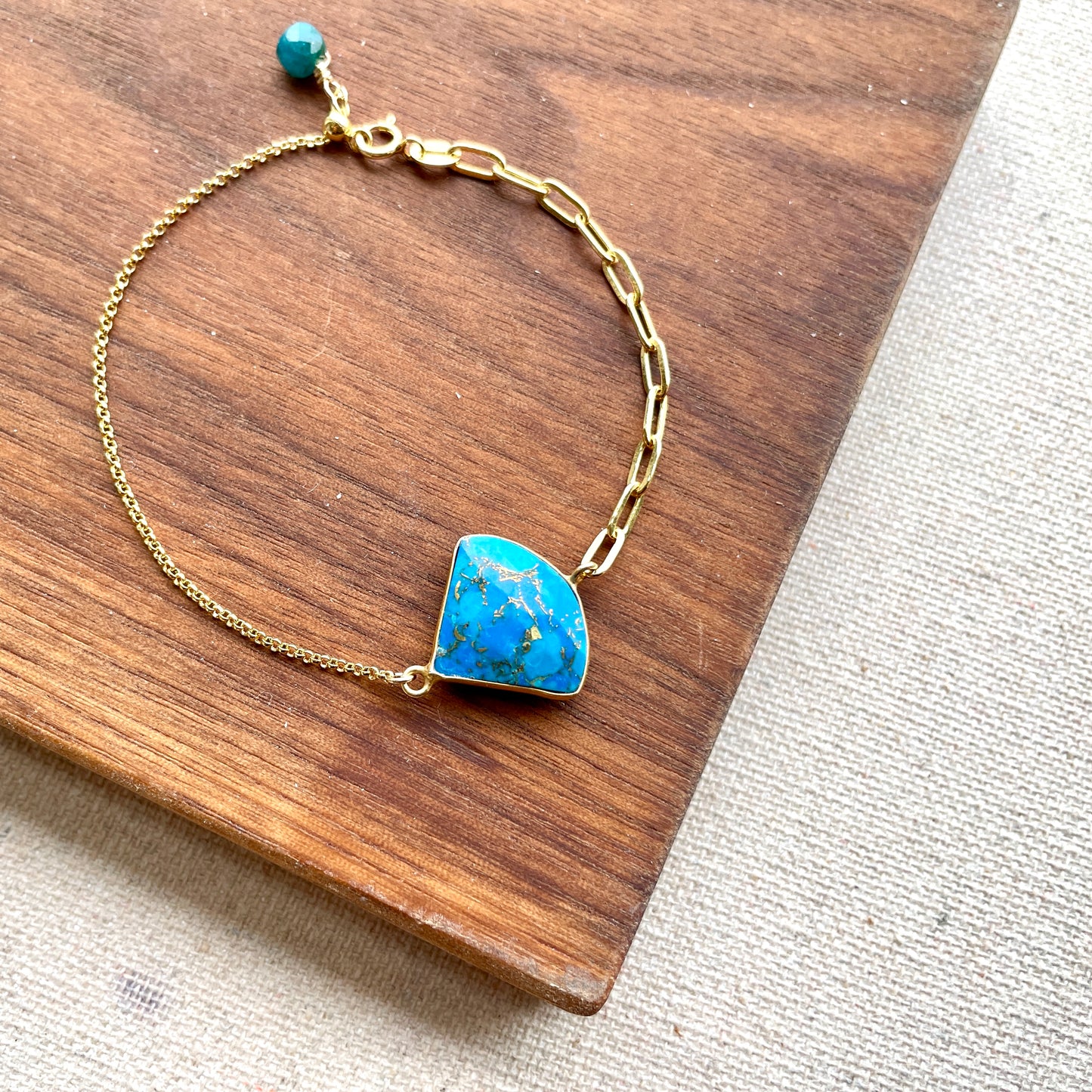 Mojave Turquoise Adjustable Bracelet