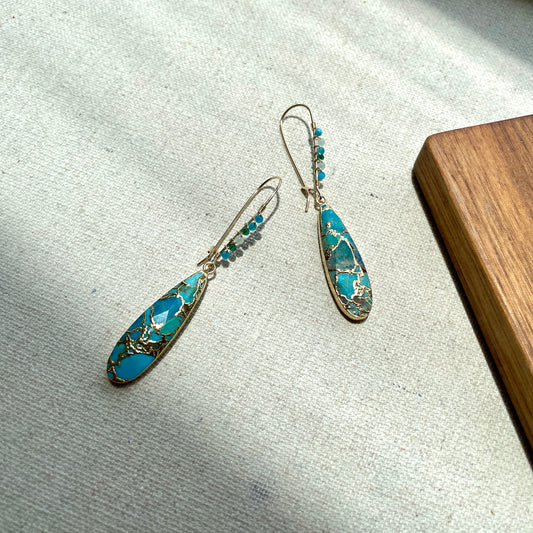 turquoise earring