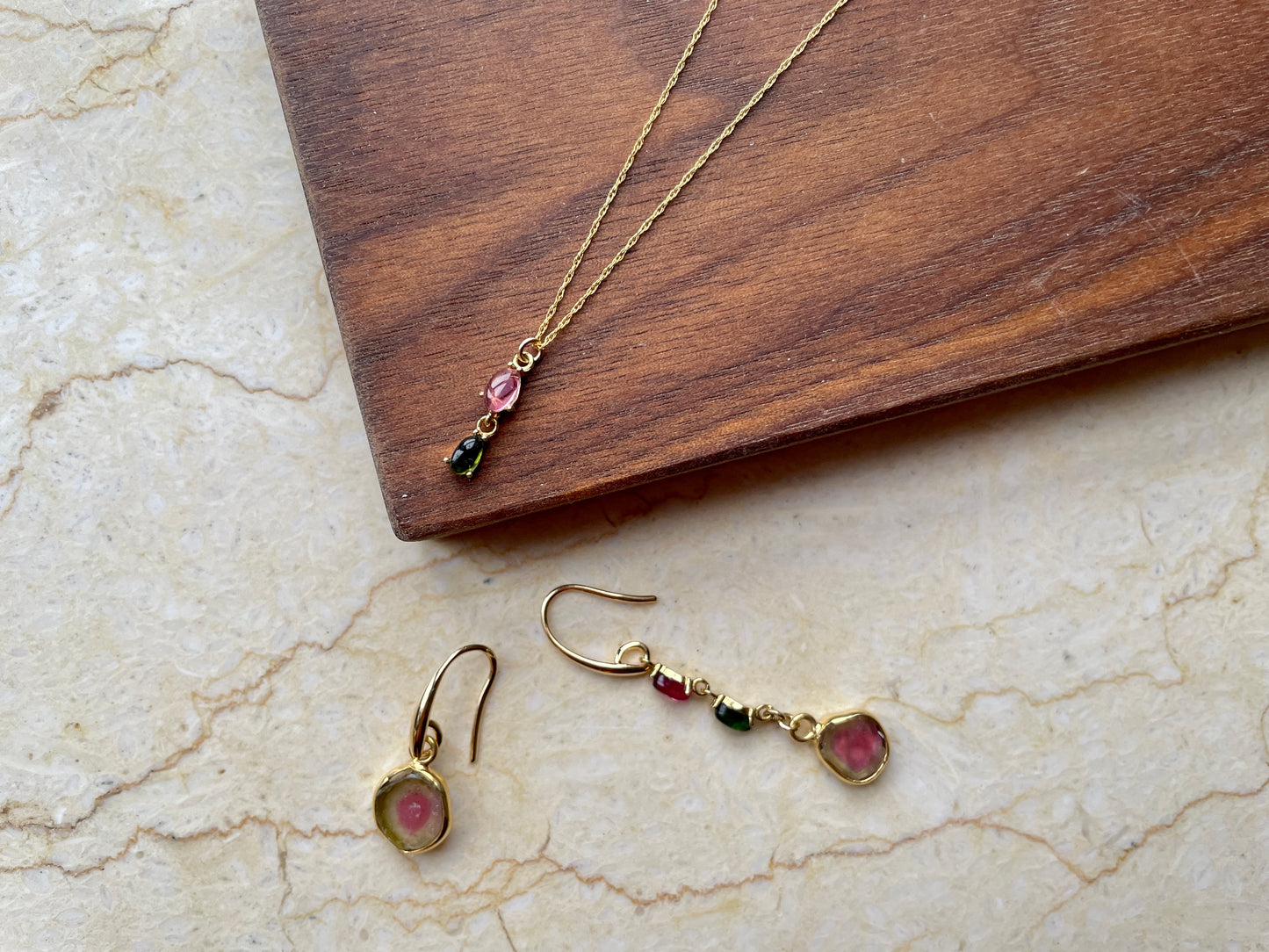 Tourmaline 14k Gold-filled Necklace