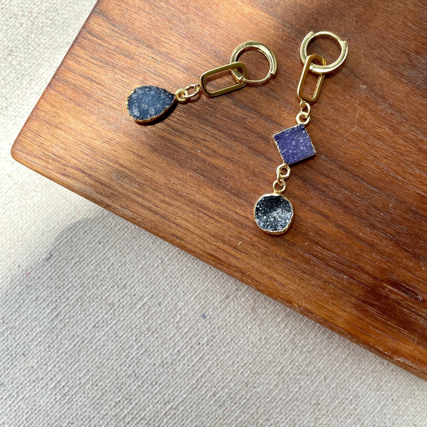 druzy earring