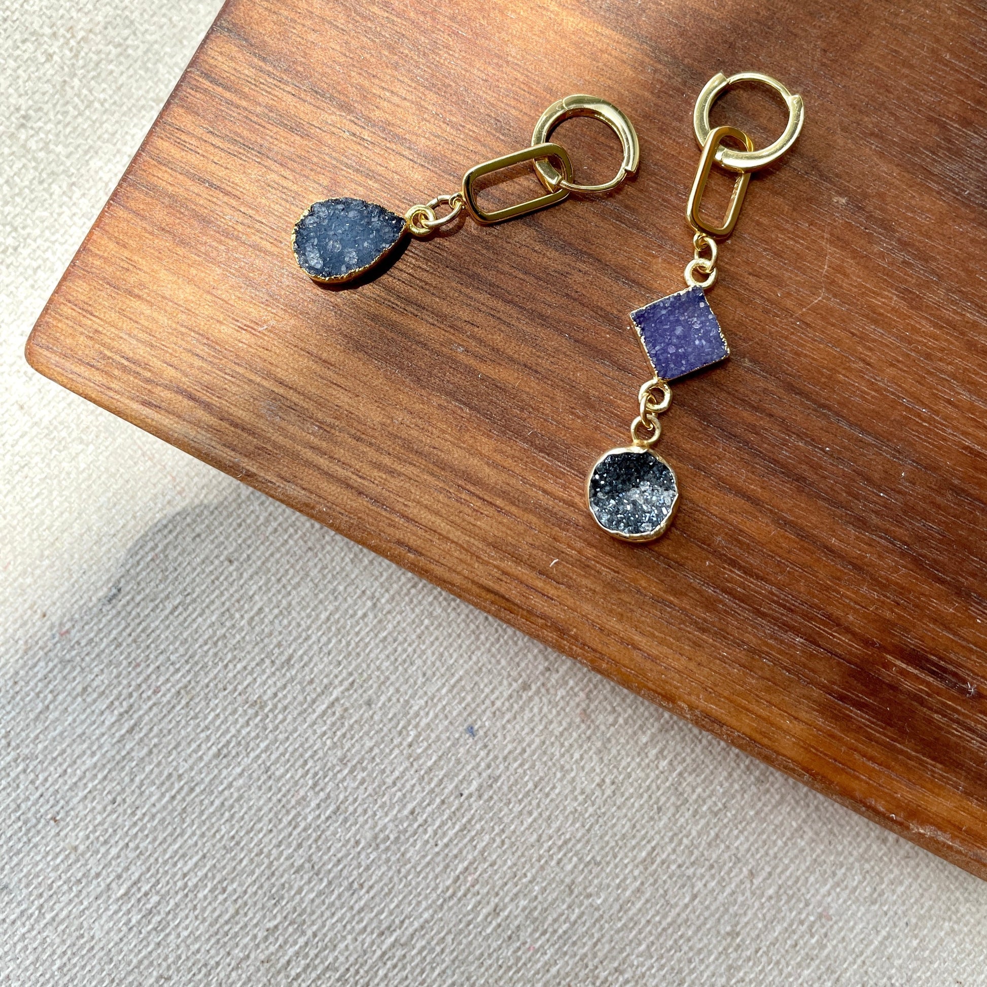 druzy earring