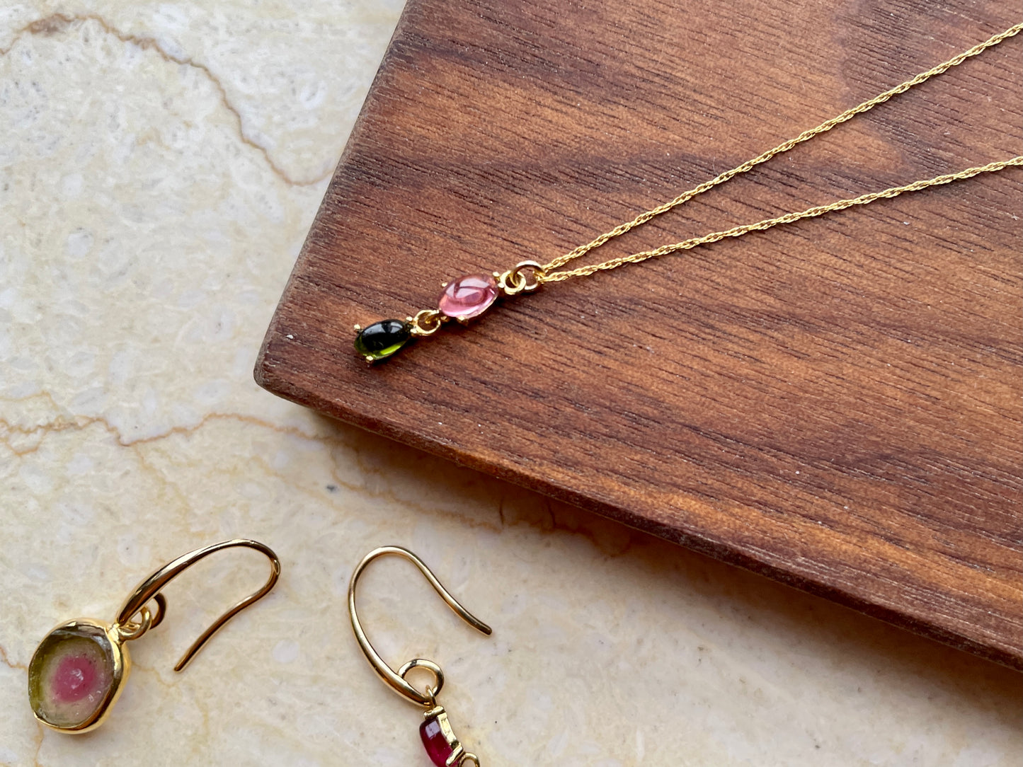 Tourmaline 14k Gold-filled Necklace