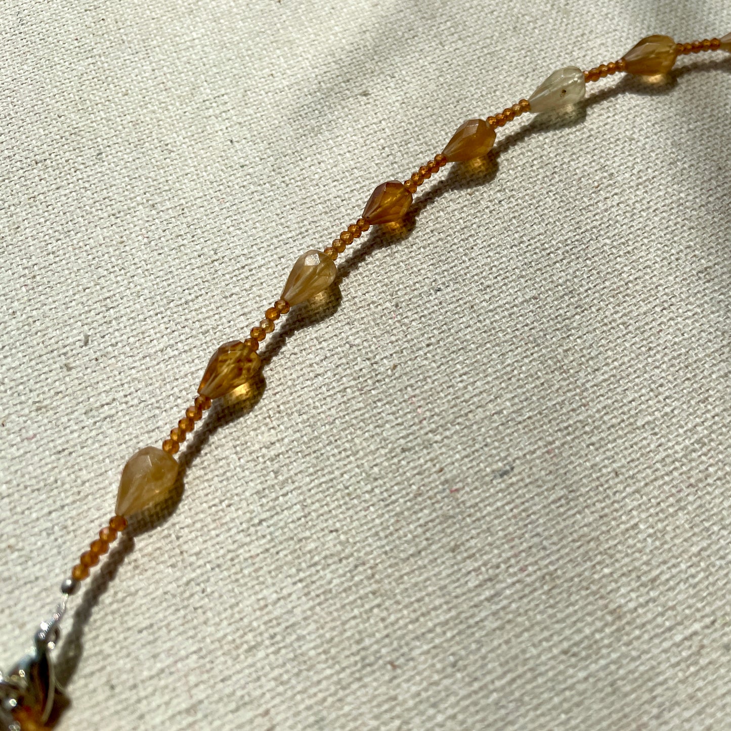 Citrine Mixed Beaded Necklace