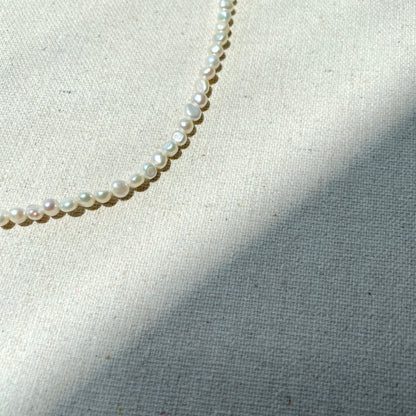 Aquamarine With Larimar And Baroque Pearl Beaded Choker Necklace