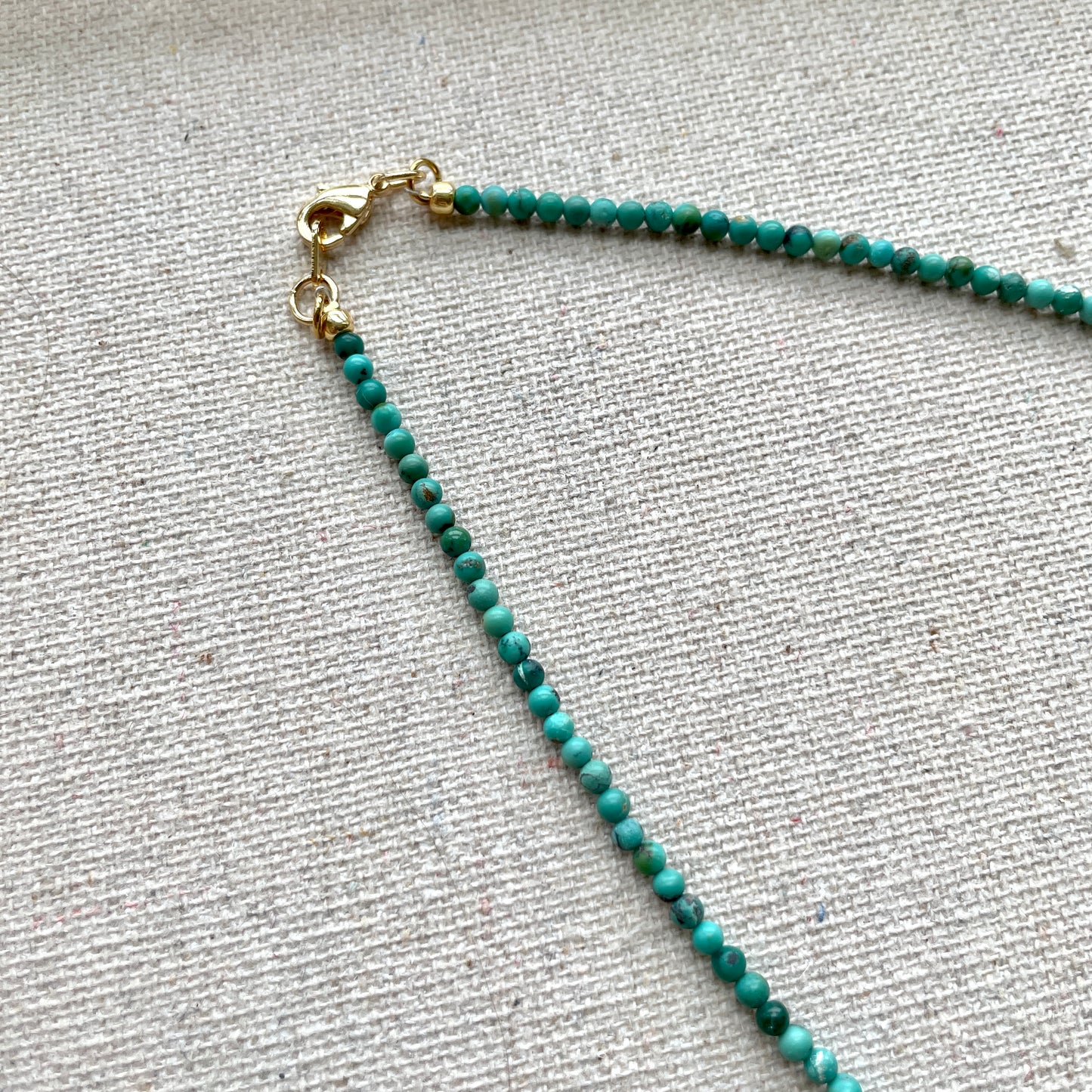 Turquoise Beads And Freshwater Pearls Necklace