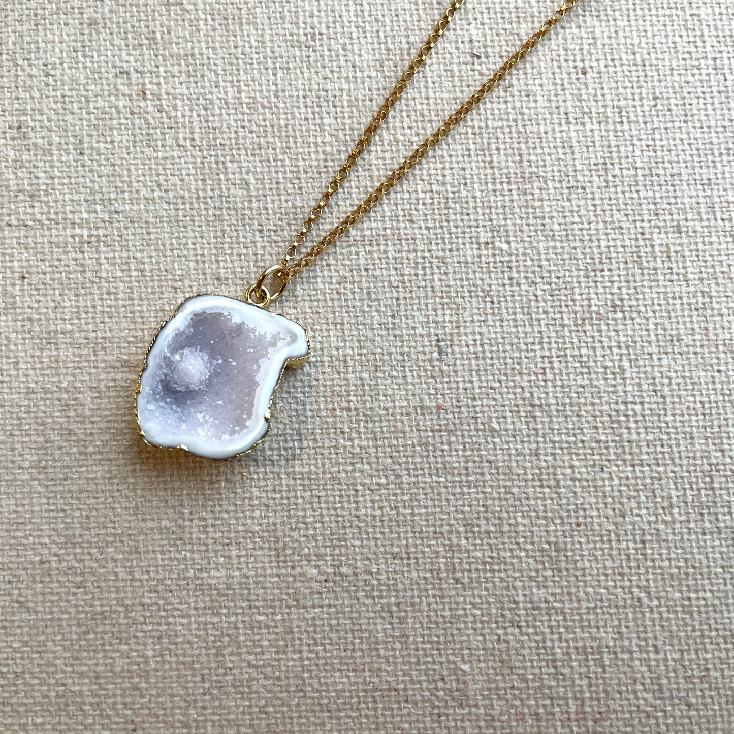 Agate And Moonstone 14k Gold-filled Necklace