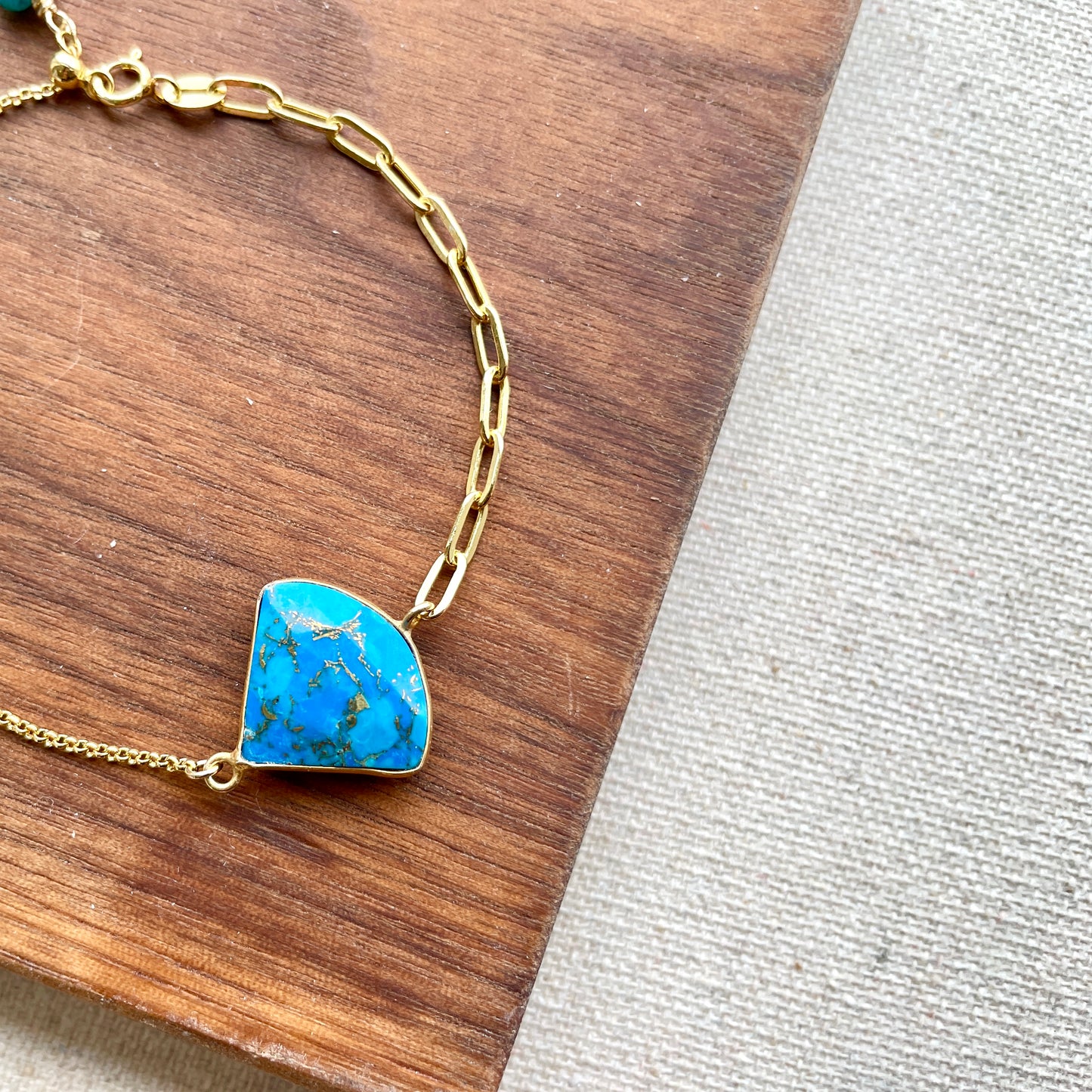 Mojave Turquoise Adjustable Bracelet