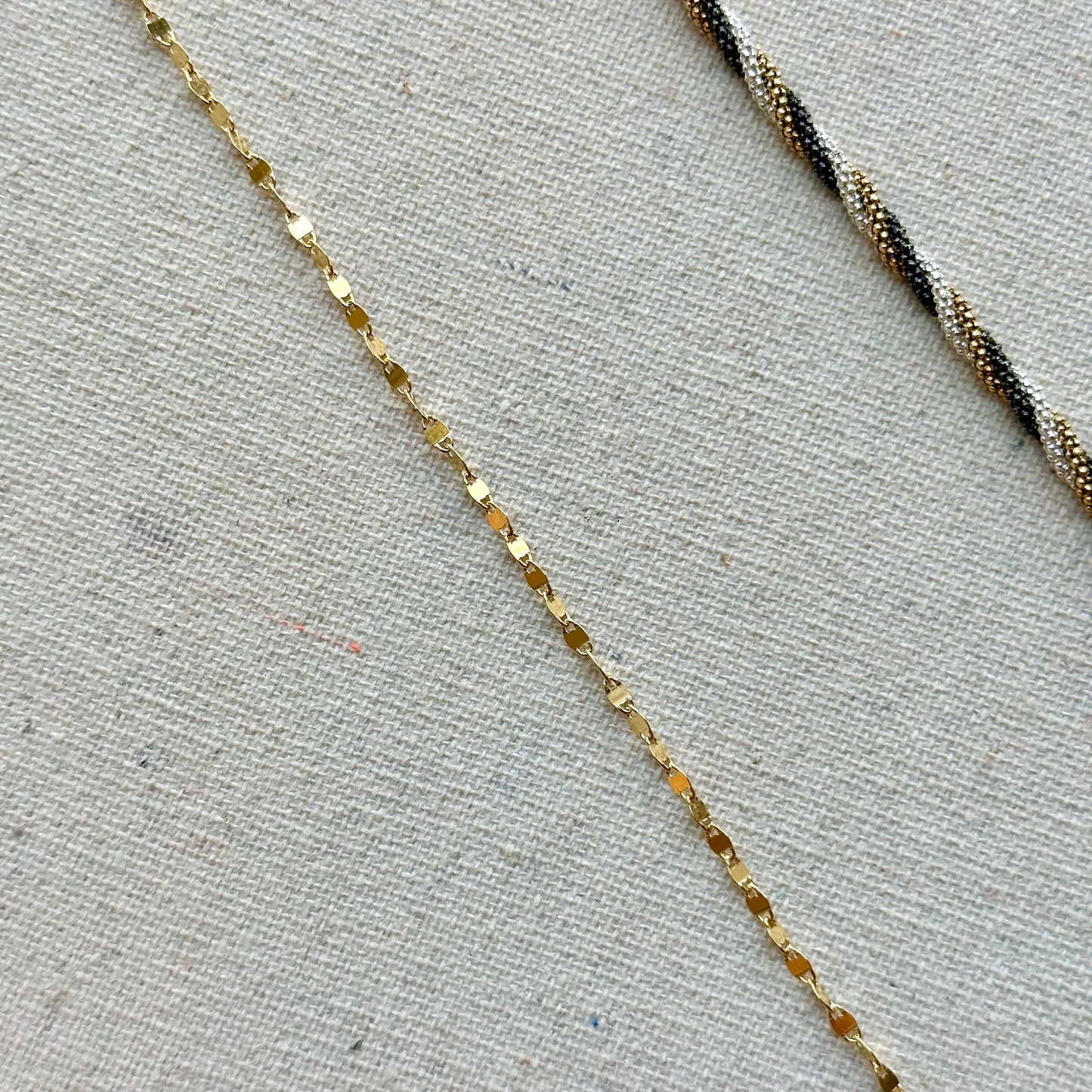 Gold-plated Italian Sterling Silver Mariner Chain Necklace