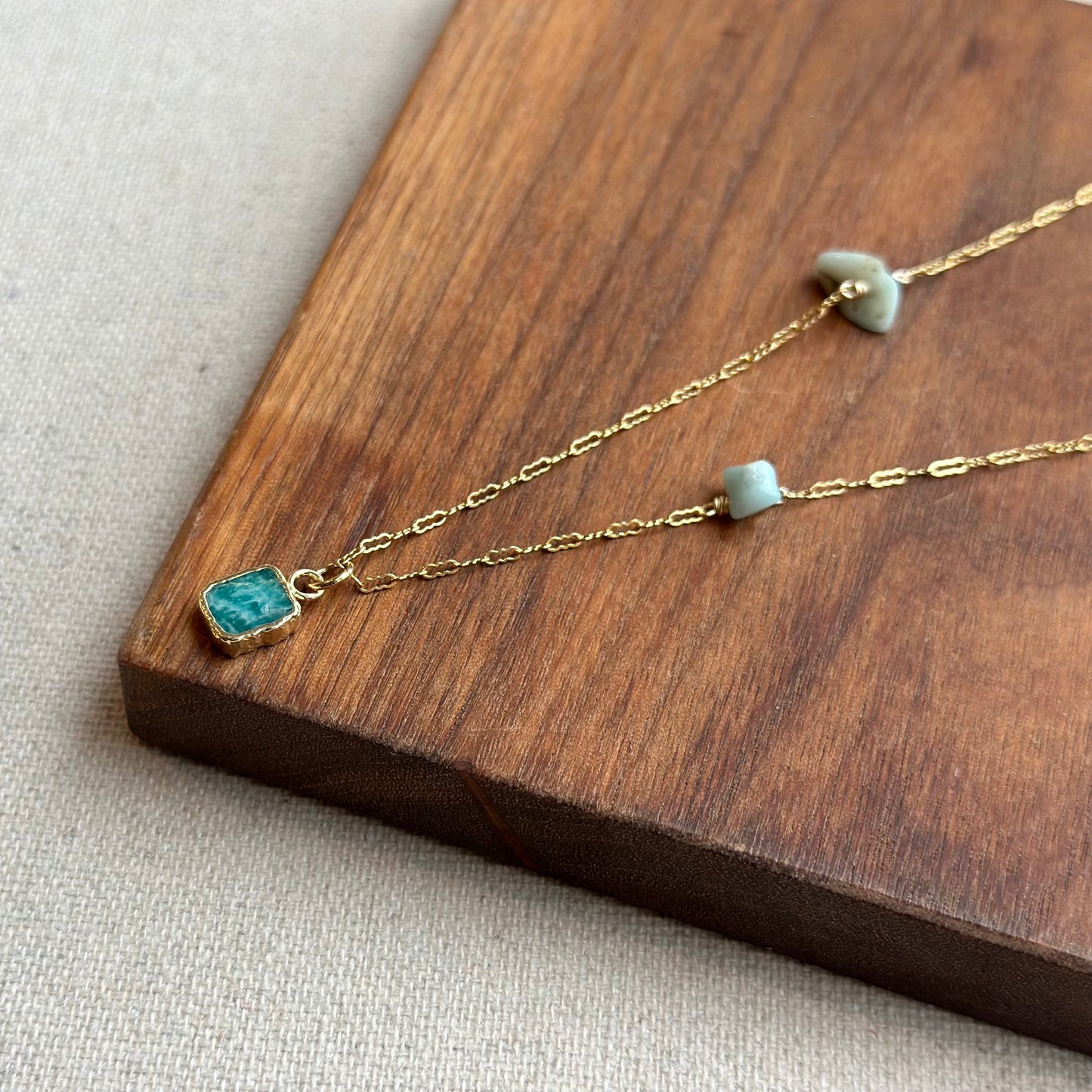 Amazonite 14k Gold-filled Necklace