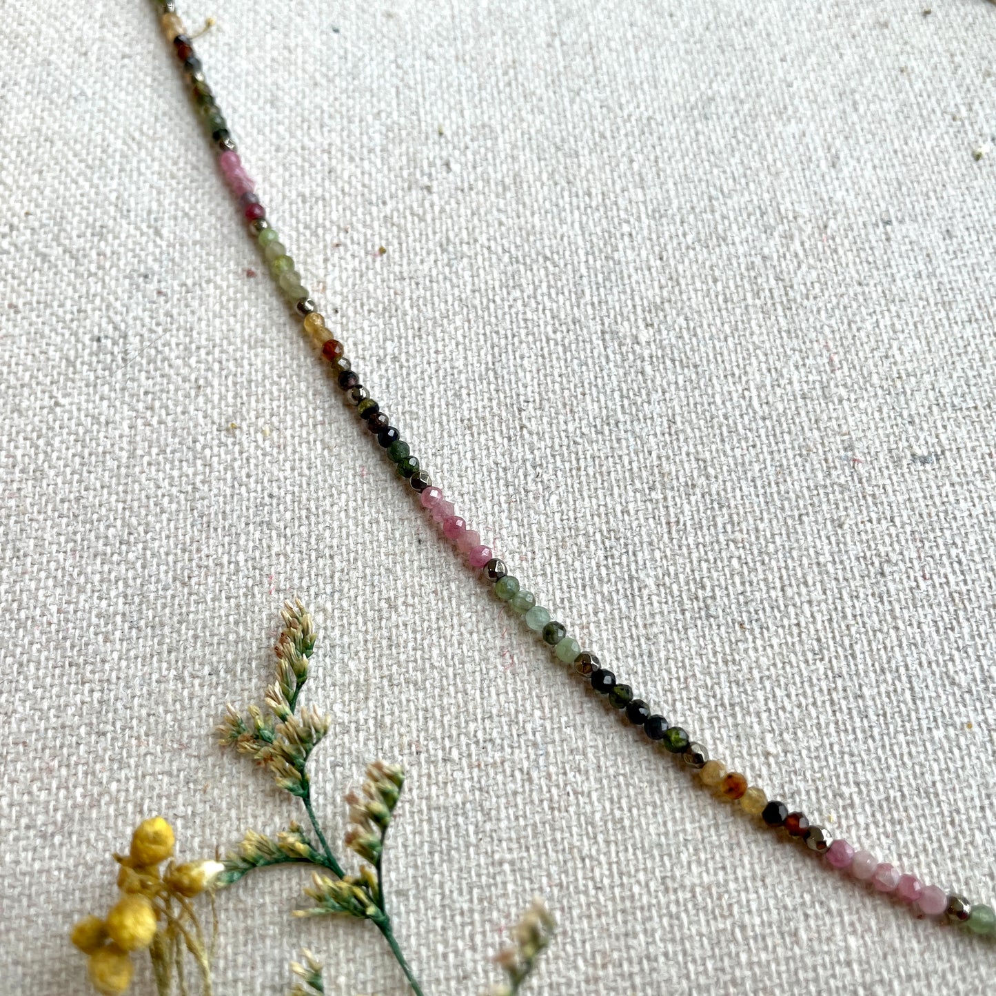 Tourmaline Beaded Necklace