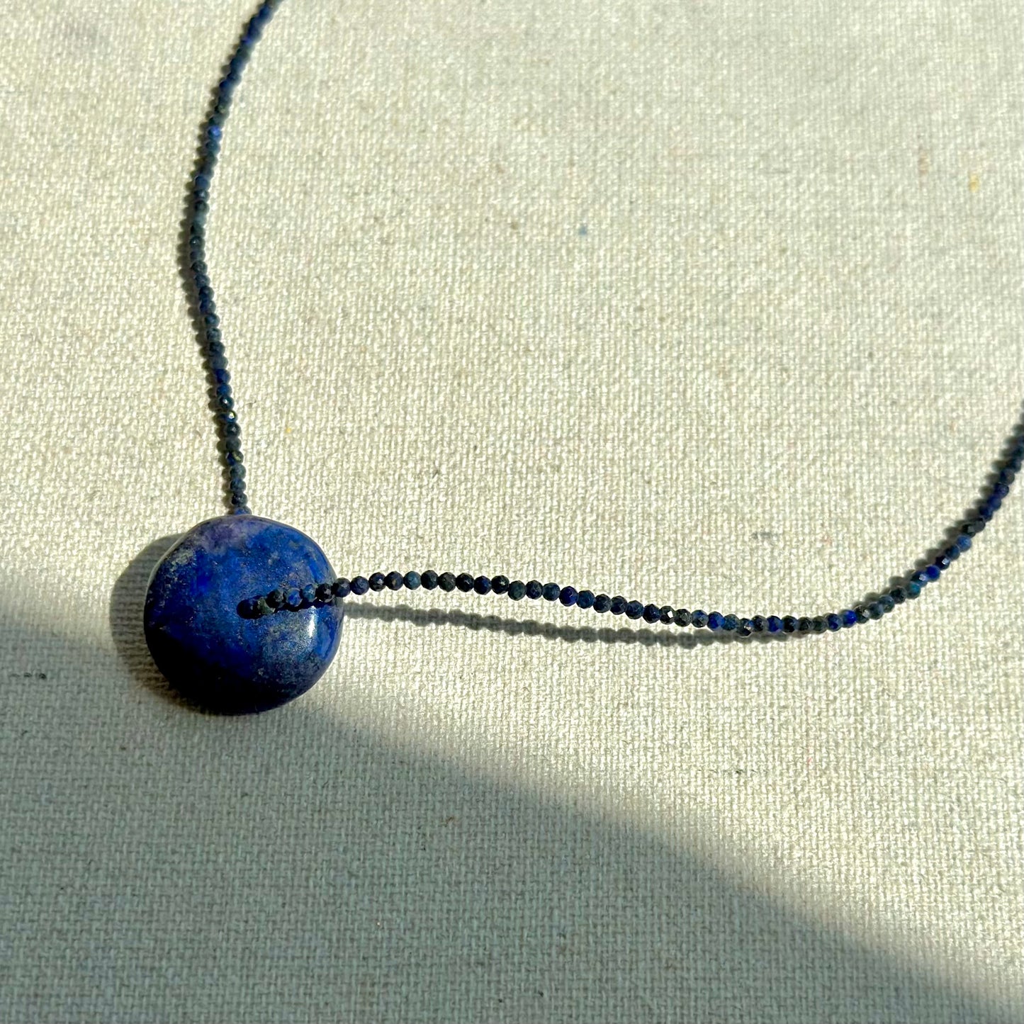 Lapis Beaded Necklace