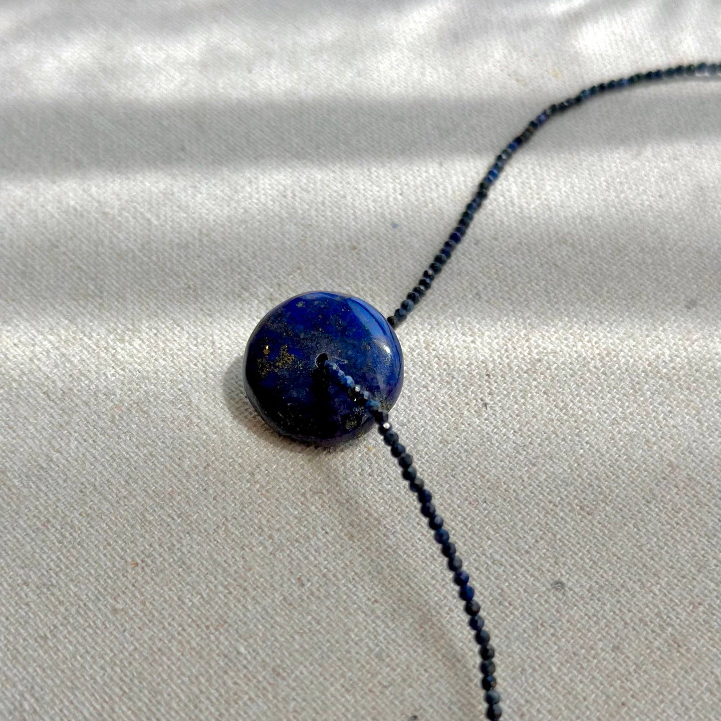 Lapis Beaded Necklace