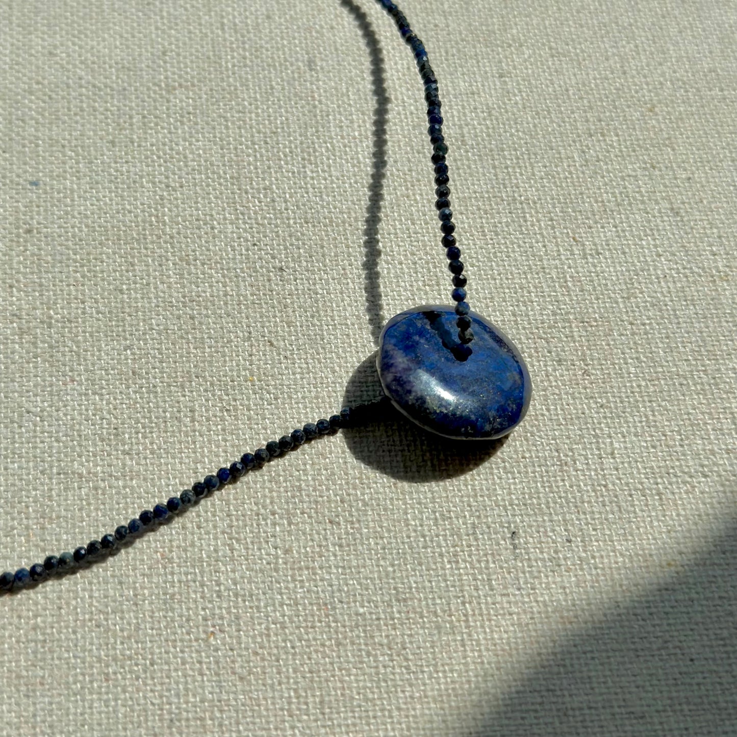 Lapis Beaded Necklace